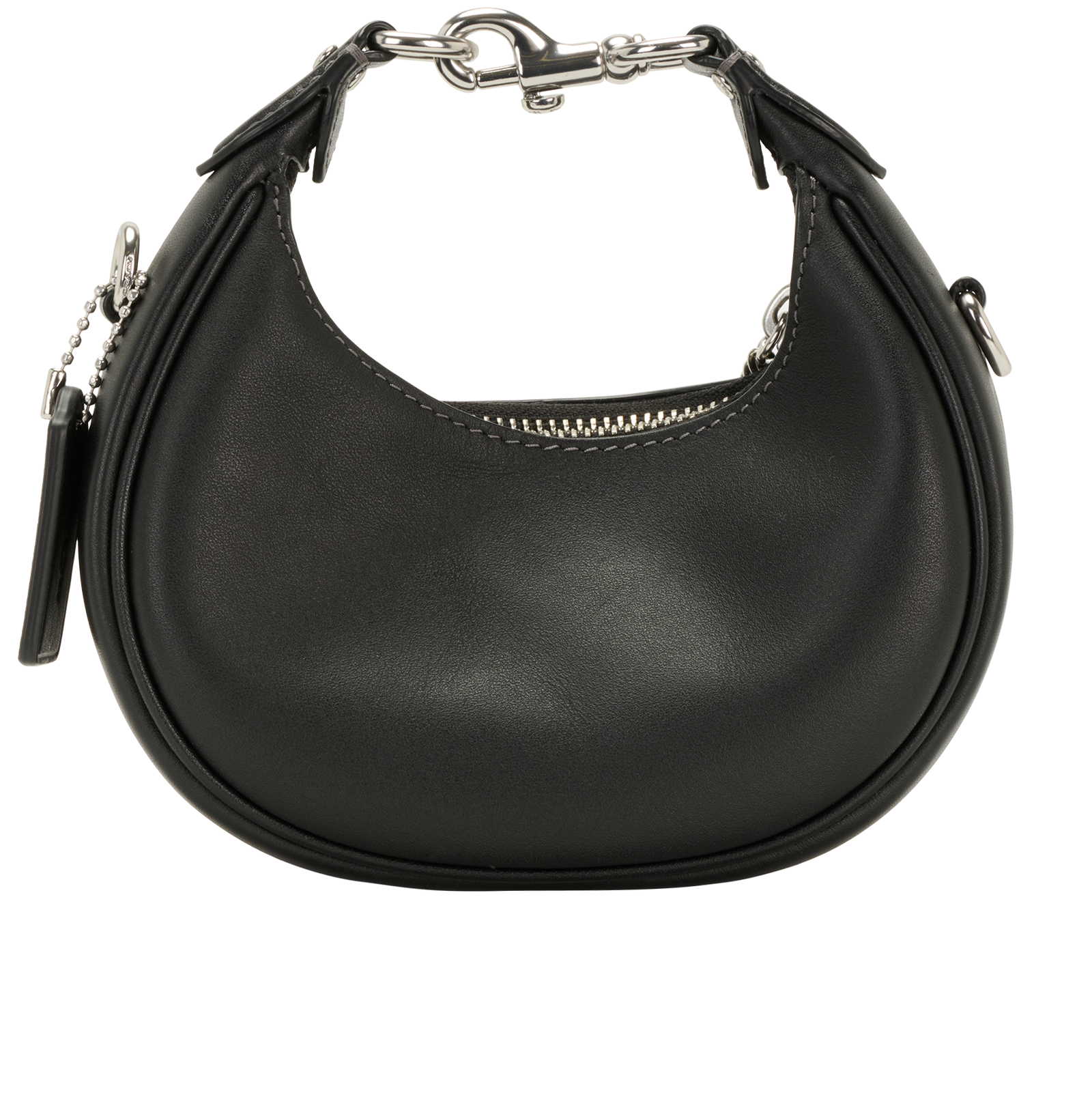 Jonie, &pound;175, Handbags, Black, Leather, Back view
